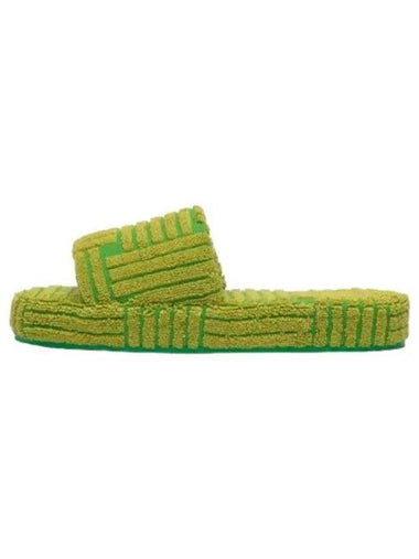 Resort Sponge Slide Paraket Kiwi - BOTTEGA VENETA - BALAAN 1