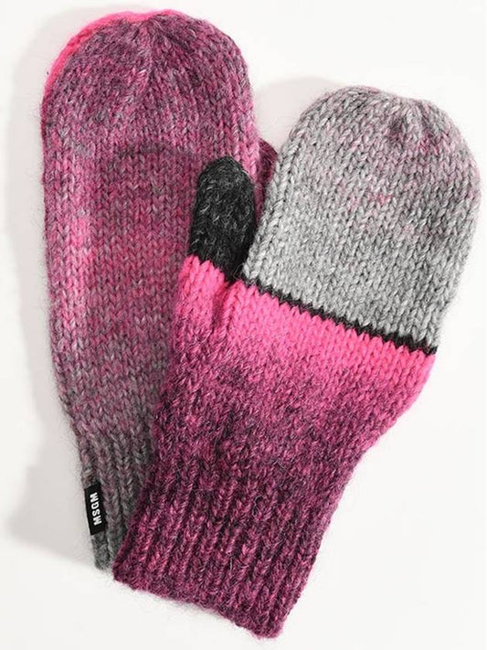 MSGM 3341MDN01 Multicolor Mittens Pink 227764 12 - MSGM - BALAAN 1