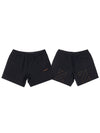 Diag logo swim shorts black - OFF WHITE - BALAAN.