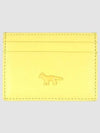 Fox Patch Card Wallet Lime Green - MAISON KITSUNE - BALAAN 2