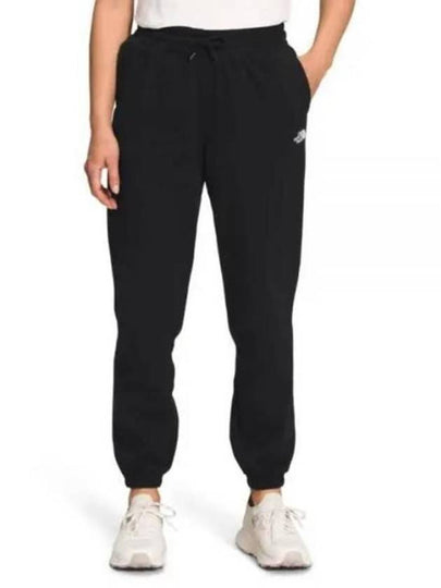 Women's Half Dome Fleece Sweat Track Pants Black - THE NORTH FACE - BALAAN 2