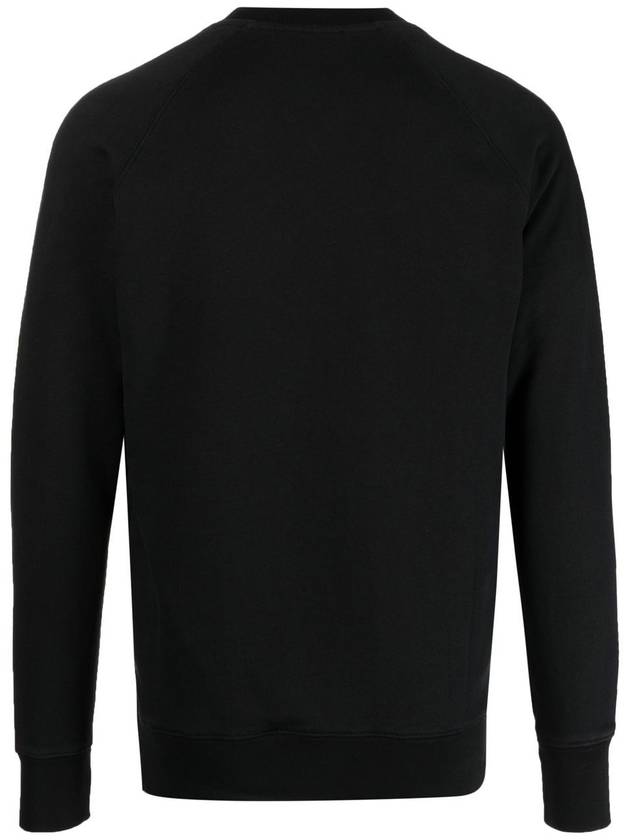 Dressed Fox Patch Classic Sweatshirt Black - MAISON KITSUNE - BALAAN 3