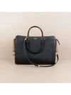 Banwell House Check Medium Tote Bag Black - BURBERRY - BALAAN 4