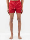 Logo Nylon Swim Shorts Red - MONCLER - BALAAN 2