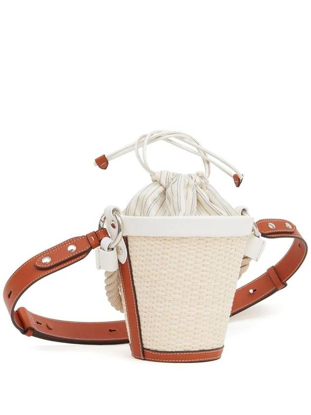 MAISON MARGIELA Fire Bucket woven-raffia shoulder bag - MAISON MARGIELA - BALAAN 6