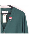 MKC489 AY1014 310 Wool Blend Cardigan Green Thom Browne - THOM BROWNE - BALAAN 8