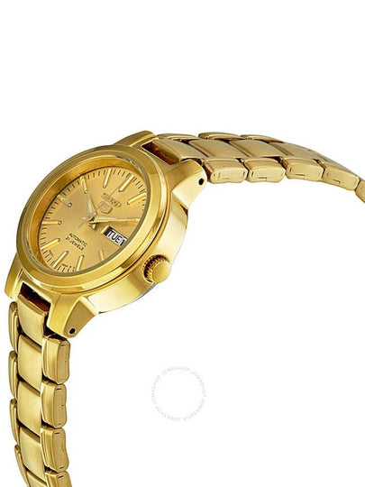 Seiko Series 5 Automatic Gold Dial Ladies Watch SYME46 - SEIKO - BALAAN 2