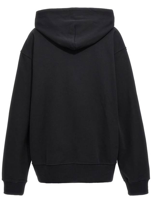 S Macs Logo Hoodie Black - DIESEL - BALAAN 3