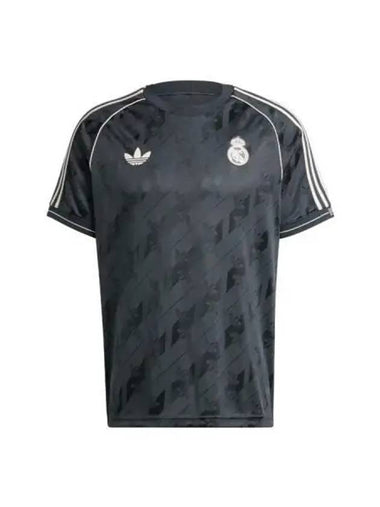 adidas real madrid LS jersey dark gray - ADIDAS - BALAAN 1