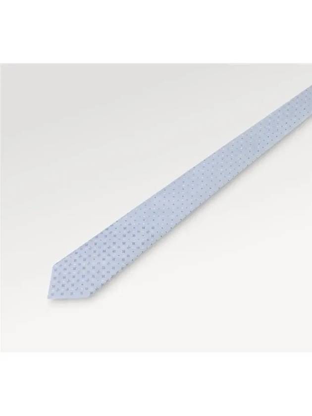 Monogram Gradient Dot Tie Grey - LOUIS VUITTON - BALAAN 4