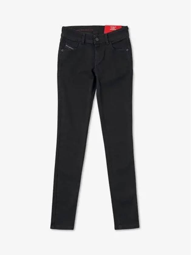 2018 Slandy-Low Skinny Jeans Black - DIESEL - BALAAN 2