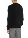 Embroidered Logo Knit Top Black - ALEXANDER MCQUEEN - BALAAN 4