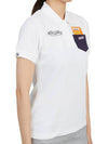 Women's Look Collar Short Sleeve PK Shirt White - HORN GARMENT - BALAAN 4