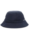 Logo Nylon Bucket Hat Navy - A.P.C. - BALAAN 4