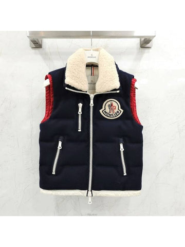 Lux You 1 Moncler Army Fleece Padded Vest - MONCLER - BALAAN 1