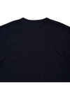 Logo Print Cotton Short Sleeve T-Shirt Navy - CP COMPANY - BALAAN 8