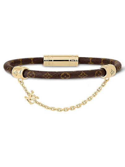 Chain It Bracelet Gold Brown - LOUIS VUITTON - BALAAN 2