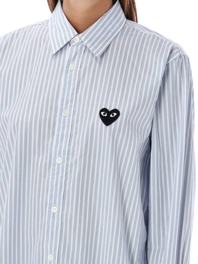 Comme Des Garçons Play Heart Patch Shirt - COMME DES GARCONS PLAY - BALAAN 3