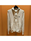 logo embroidered hooded zip-up M29200406GCI807 - BRUNELLO CUCINELLI - BALAAN 2