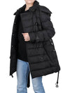 Detachable Hoodie Puffer Coat Padded Black - BURBERRY - BALAAN 4