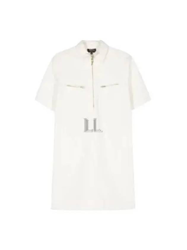 Rosa Short Dress White - A.P.C. - BALAAN 2