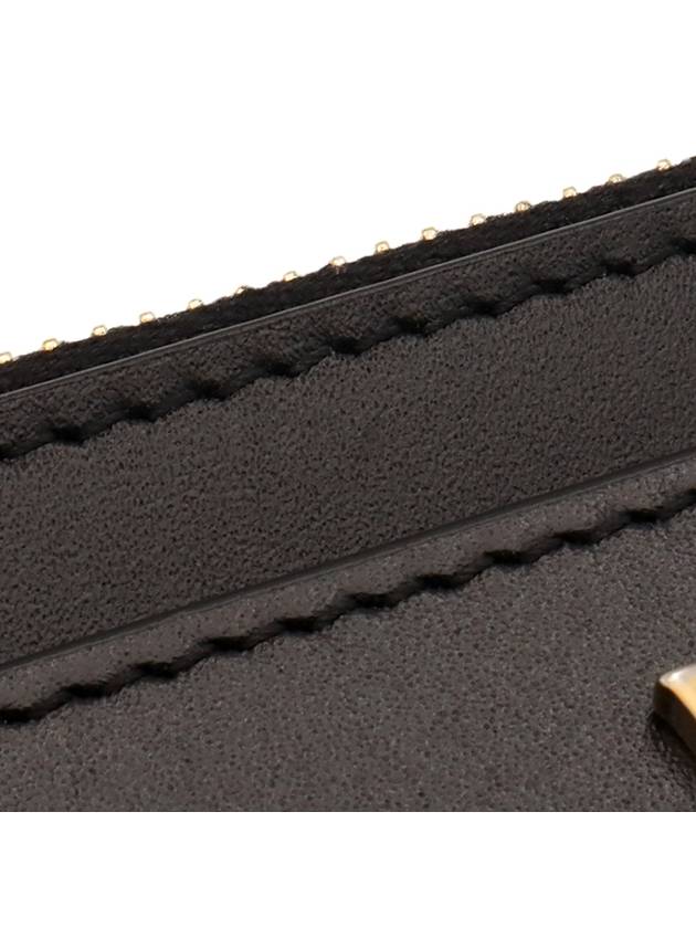 Black Smooth Calfskin Gold Monogram Bill Pouch 636316 - SAINT LAURENT - BALAAN 8