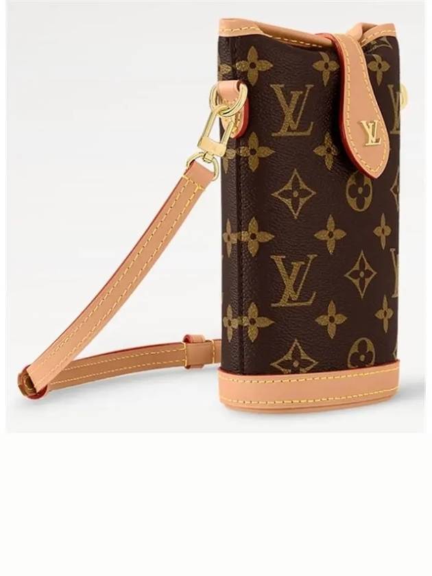 Fold Me Monogram Pouch Bag Brown - LOUIS VUITTON - BALAAN 4