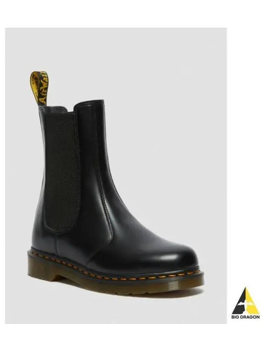 Men's High Smooth Leather Chelsea Boots Black - DR. MARTENS - BALAAN 2