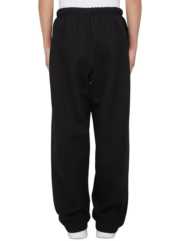 Fleece Relaxed Track Pants Black - FEAR OF GOD - BALAAN 4