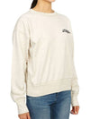 Shard Logo Print Sweatshirt Ecru - ISABEL MARANT - BALAAN 6