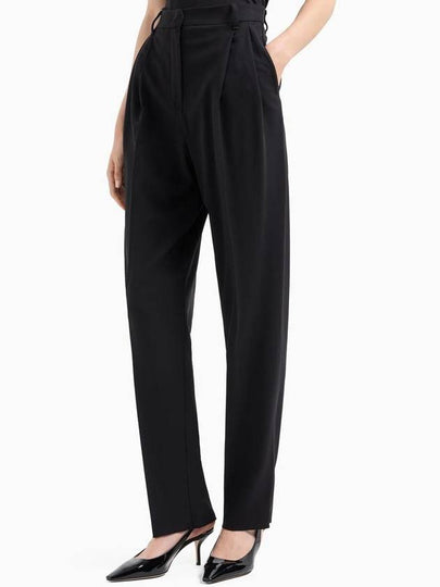 Emporio Armani Trousers Black - EMPORIO ARMANI - BALAAN 2