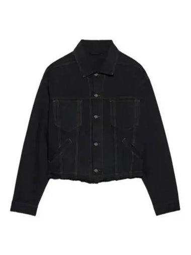 Jacquemus Le Chouchou Denim Jacket Black 23H236DE025101699B - JACQUEMUS - BALAAN 1