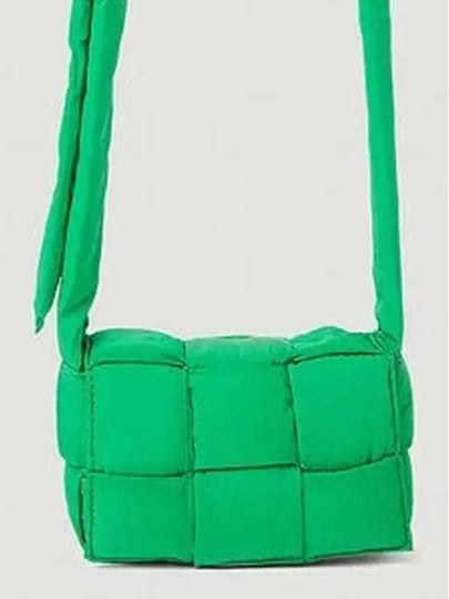 Padded Tech Mini Cassette Cross Bag Parakeet - BOTTEGA VENETA - BALAAN 2