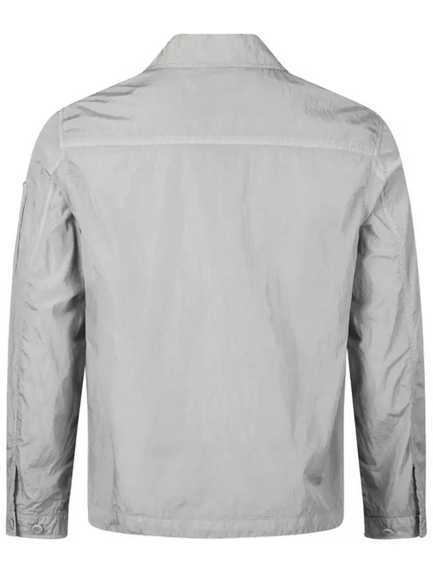 Chrome R Pocket Over Long Sleeve Shirt Grey - CP COMPANY - BALAAN 4