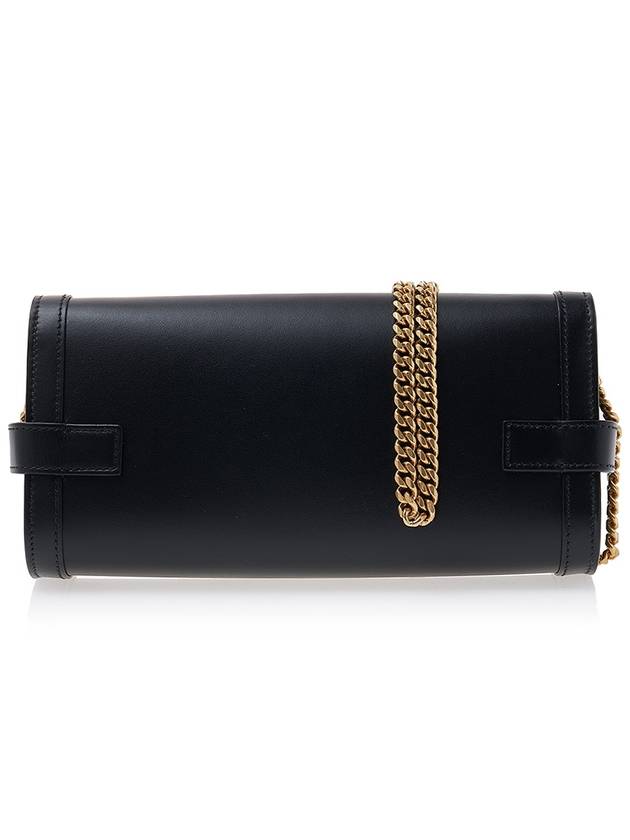 Flap Pouch Shoulder Bag Black - BALMAIN - BALAAN 4