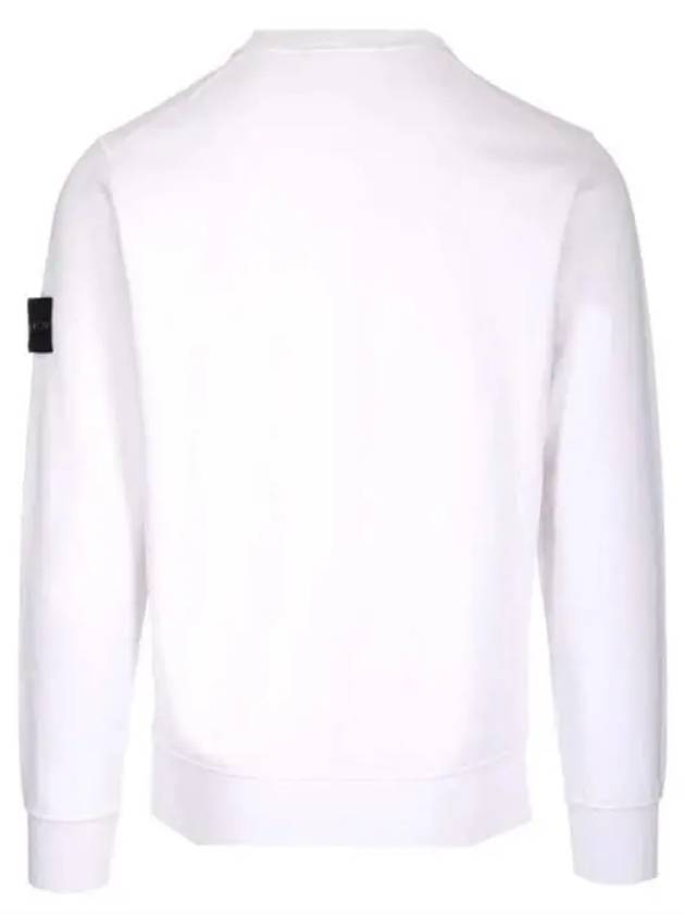 Wappen Patch Crew Neck Sweatshirt White - STONE ISLAND - BALAAN 3