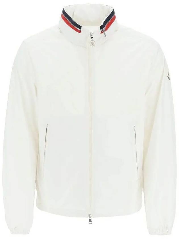 FARLAK logo patch high neck jacket white 1A001 61 54A81 034 - MONCLER - BALAAN 1