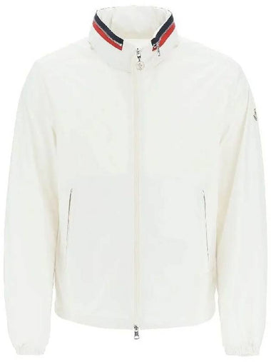 FARLAK logo patch high neck jacket white 1A001 61 54A81 034 - MONCLER - BALAAN 1