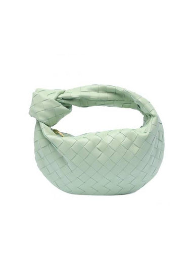 Jodie Intrecciato Small Tote Bag Green - BOTTEGA VENETA - BALAAN 1