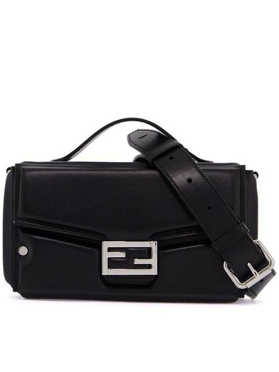 Trunk Soft Padded Leather Tote Bag Black - FENDI - BALAAN 2