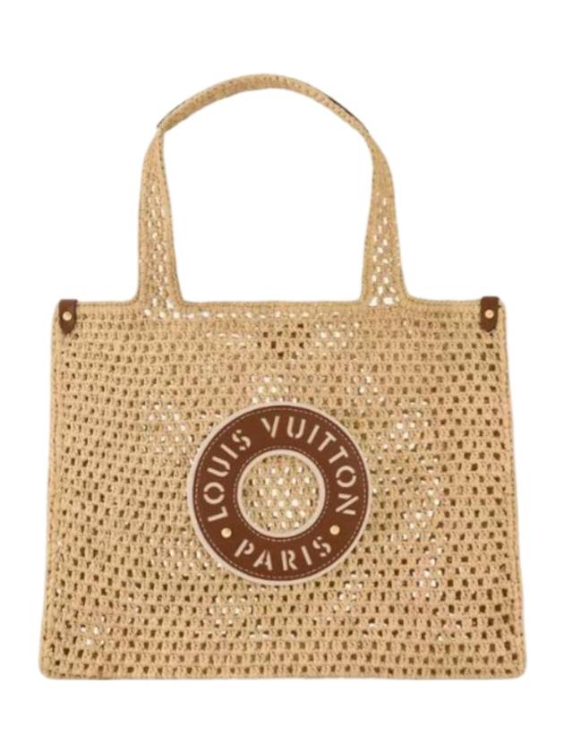 OnTheGo MM Tote Bag Natural - LOUIS VUITTON - BALAAN 1