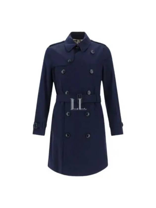 Kensington Heritage Trench Coat Blue - BURBERRY - BALAAN 2