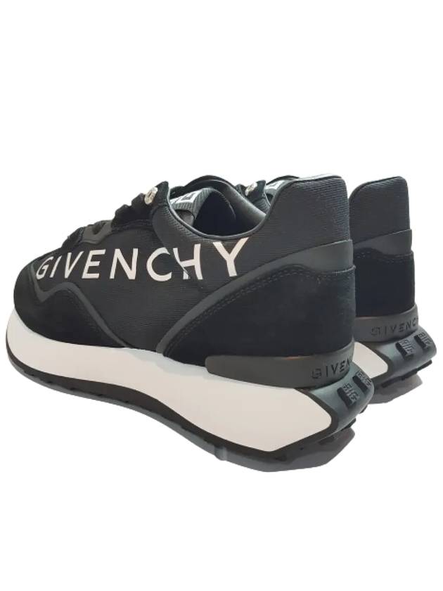 GIV Runner Low Top Sneakers Black - GIVENCHY - BALAAN 3