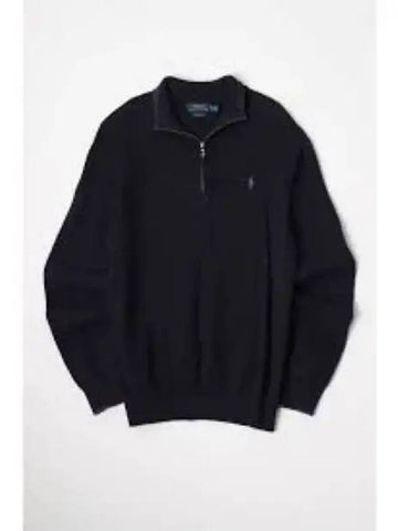 30 points long sleeve half zip up pullover navy - POLO RALPH LAUREN - BALAAN 1