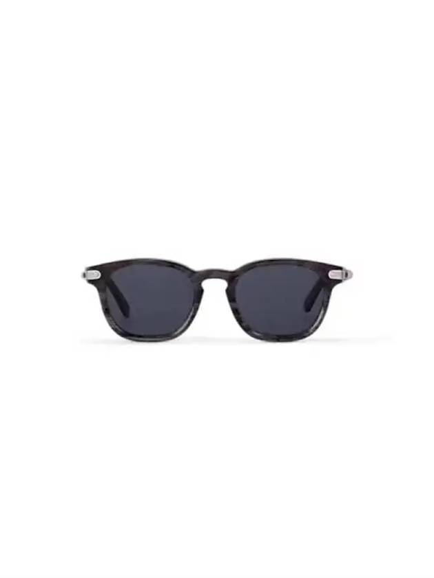 LV Signature Square Round Sunglasses Grey - LOUIS VUITTON - BALAAN 3