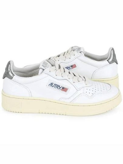 Medalist Silver Tab Low Top Sneakers White - AUTRY - BALAAN 2