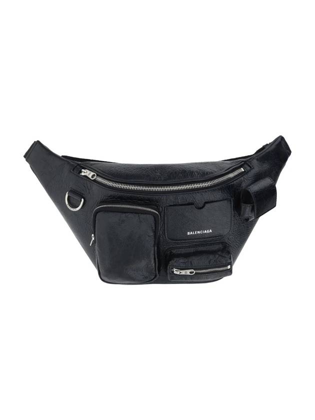 fanny pack belt bag black - BALENCIAGA - BALAAN 1