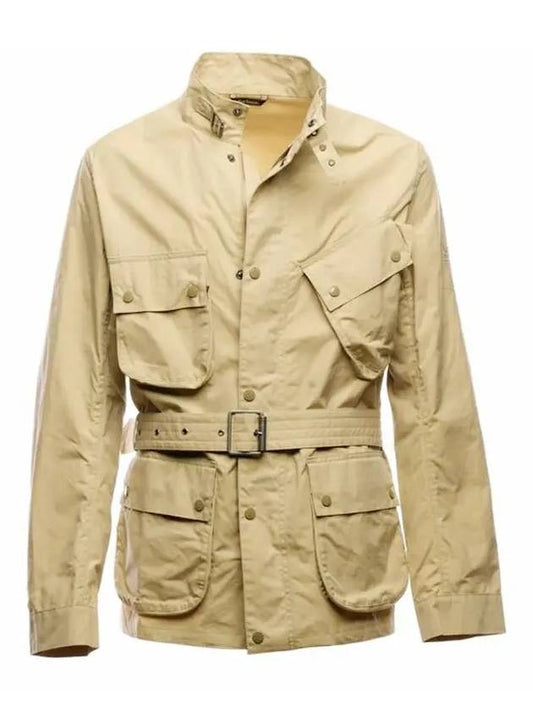 Grid A7 Belted Jacket Beige MCA0819 BE31 - BARBOUR - BALAAN 2