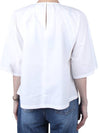 Weekend 24SS Women's Crespo Blouse White CRESPO 004 - MAX MARA - BALAAN 5