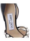 Aurelie 85 Pearl Patent Leather Pumps Heels Black - JIMMY CHOO - BALAAN 8